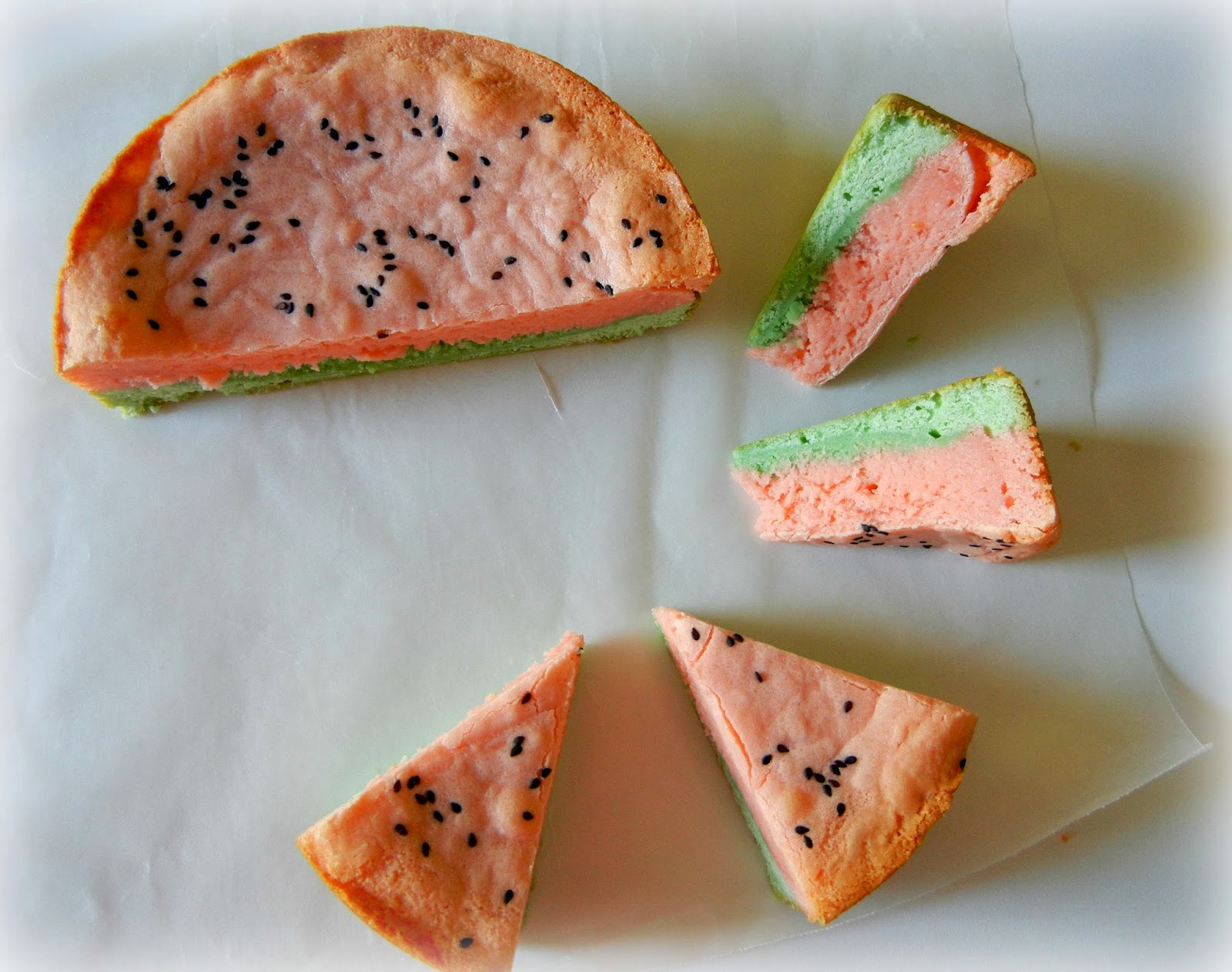 Sugar Swings! Serve Some Watermelon Blondie Bars