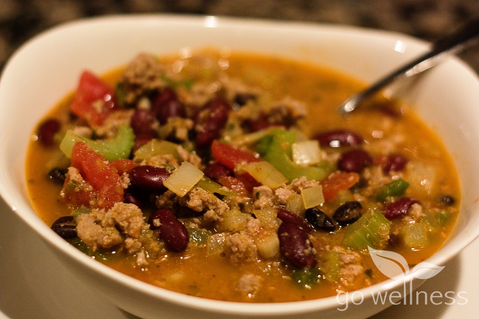 Nutrition and Wellness Bytes Foodie Friday Healthy Turkey Chili