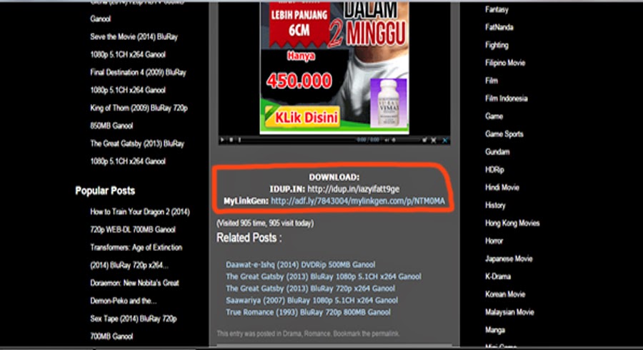 Cara Baru Download Video Ganool Dari Idup.in Cara Baru Download Video Ganool Dari Idup.in