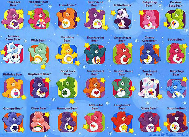 SGBlogosfera. María José Argüeso CARE BEARS
