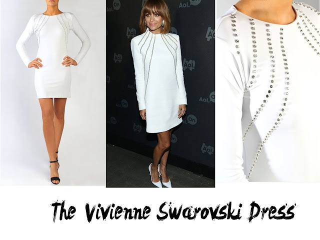 gorgeous couture swarovski dress