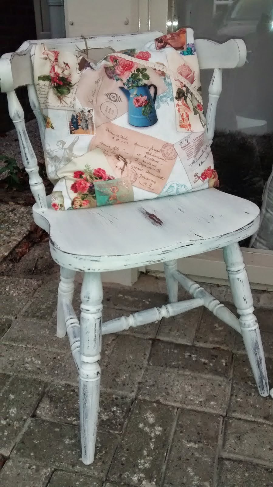 Brocante stoel