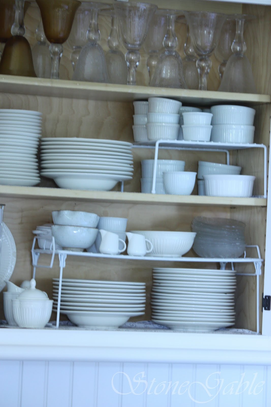 WHERE DO I KEEP MY DISHES? StoneGable