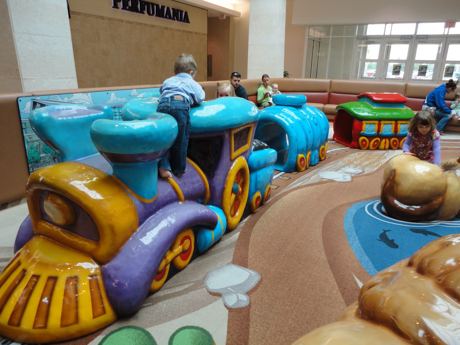 Parks and Playgrounds Stonebriar Mall Playarea Frisco, Texas