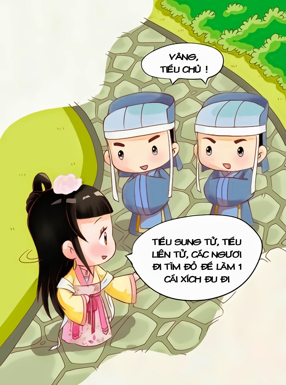 Chân Hoàn Truyện Chap 7.3 - Next Chap 8