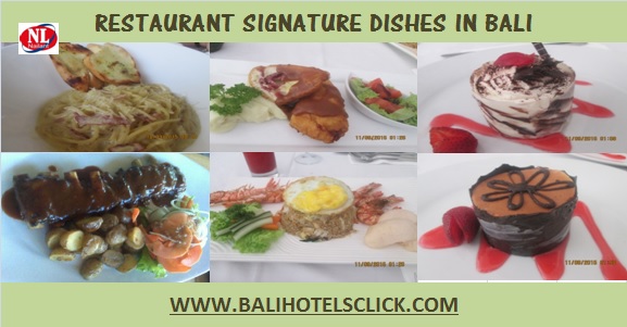 Restaurant Signature Dishes in Bali