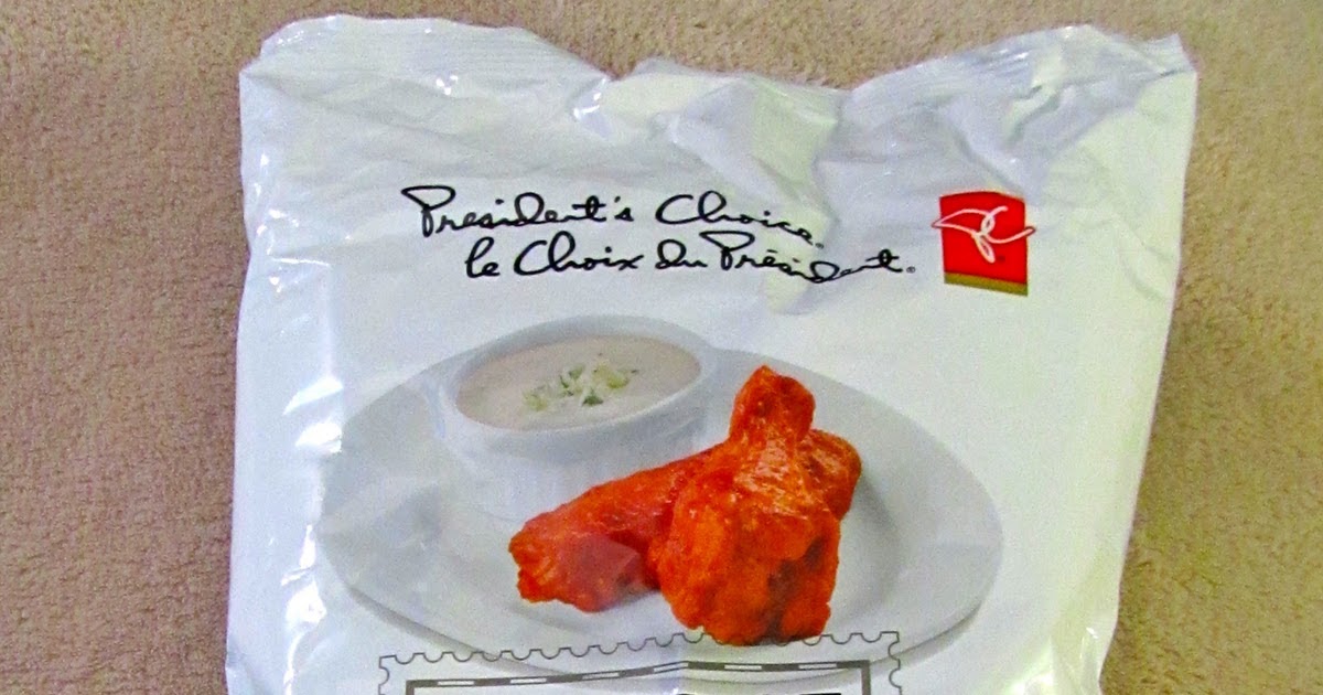 Evolution of a Foodie President's Choice Buffalo Wings and Blue Cheese