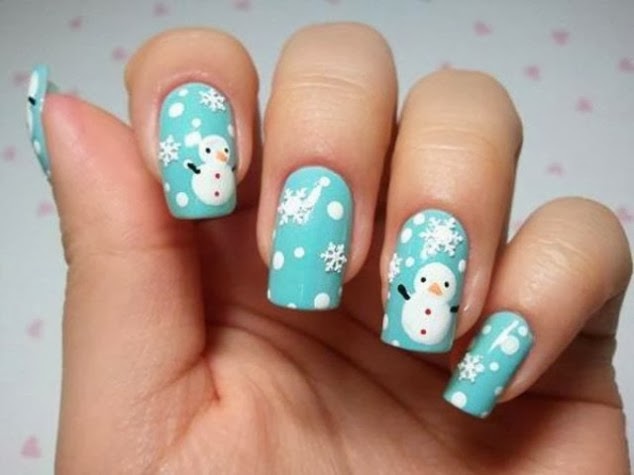 New Year's Nail Art Collection For Women From 2013 & 2014