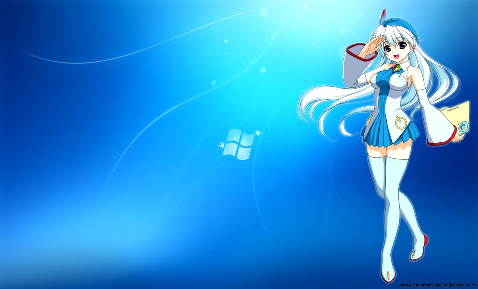 Anime Girl Windows 7 Anime Girl Windows 7