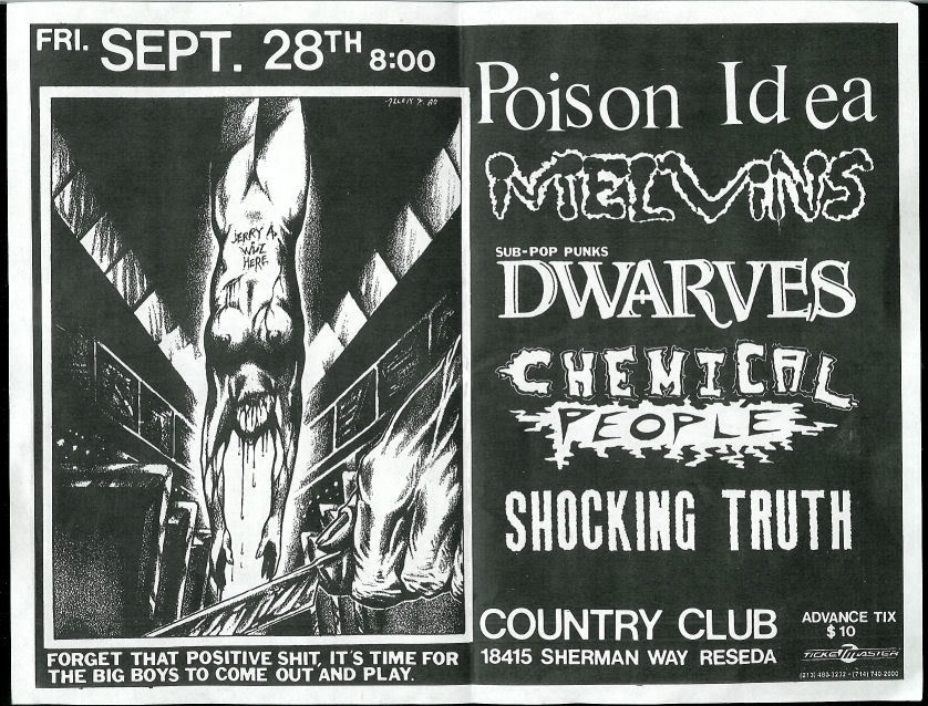 we cause havoc wherever we go..!!: poison idea - feel the darkness lp