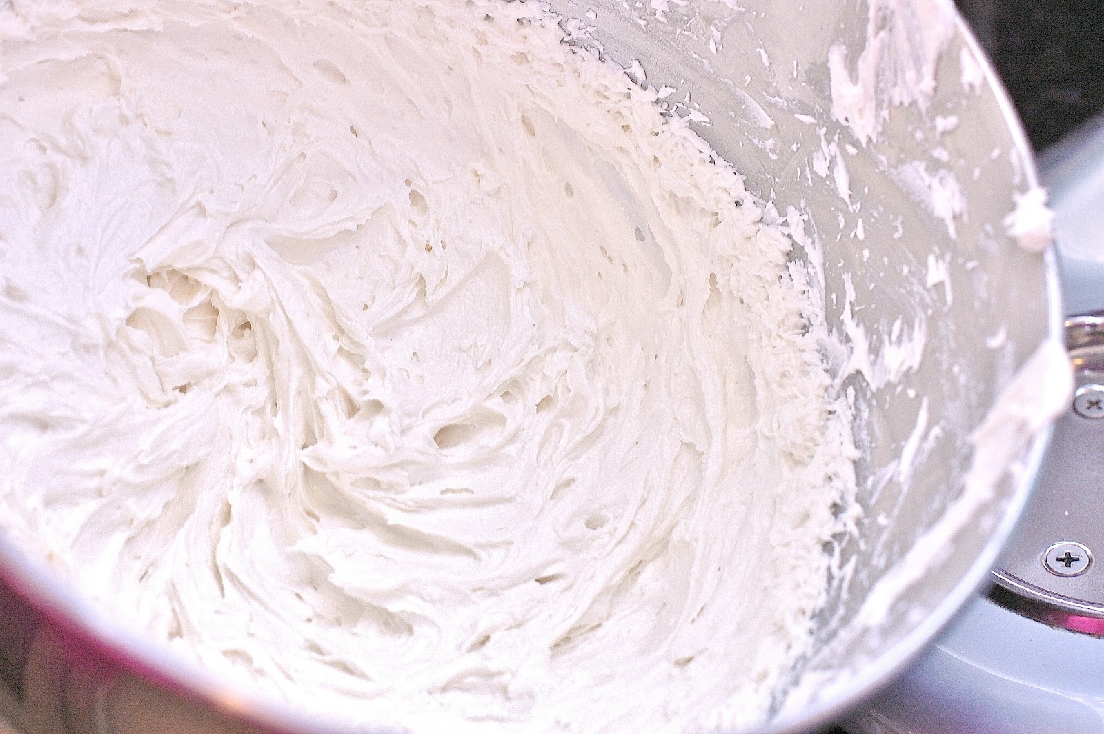 In Michelle's Kitchen Fluffy Whipped Vanilla Buttercream Frosting