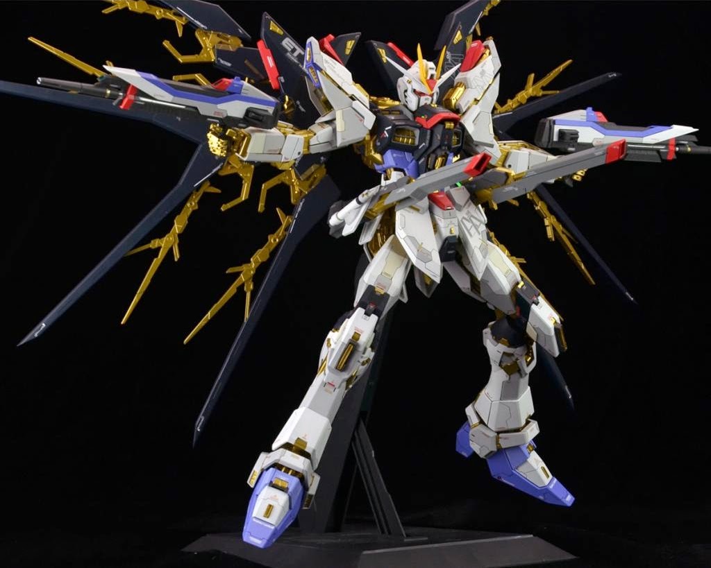 PG 1/60 Strike Freedom Gundam - Customized Build.