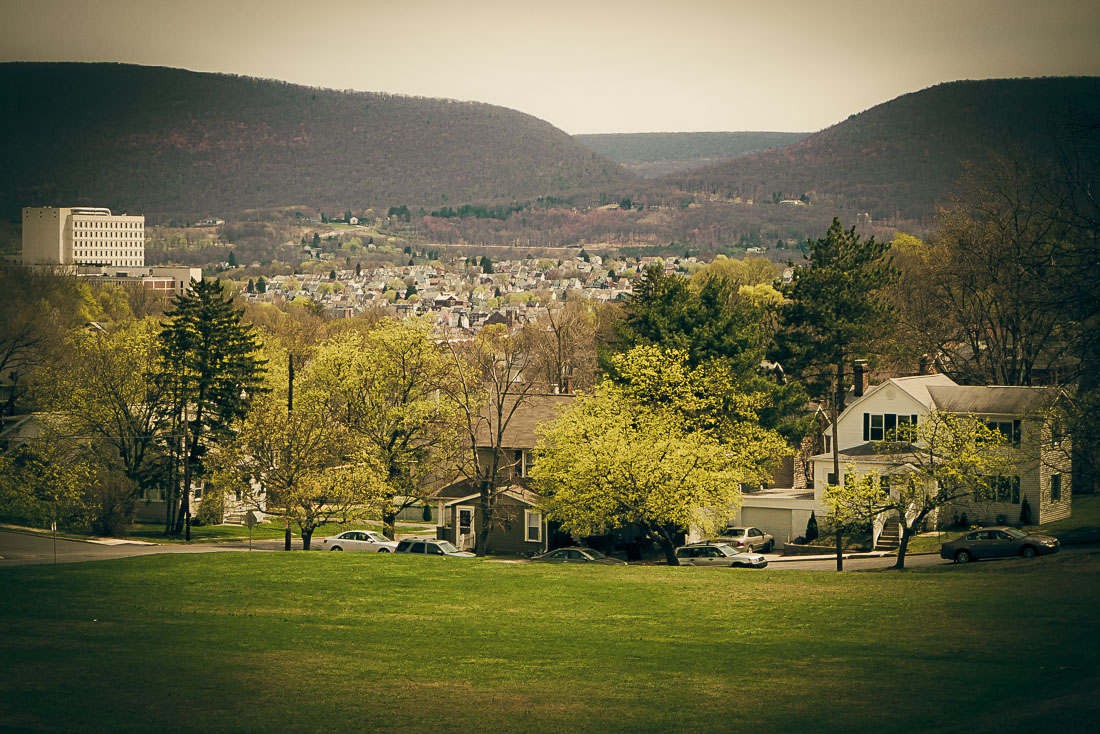 seldom seen View from Altoona's Keith Athletic Field