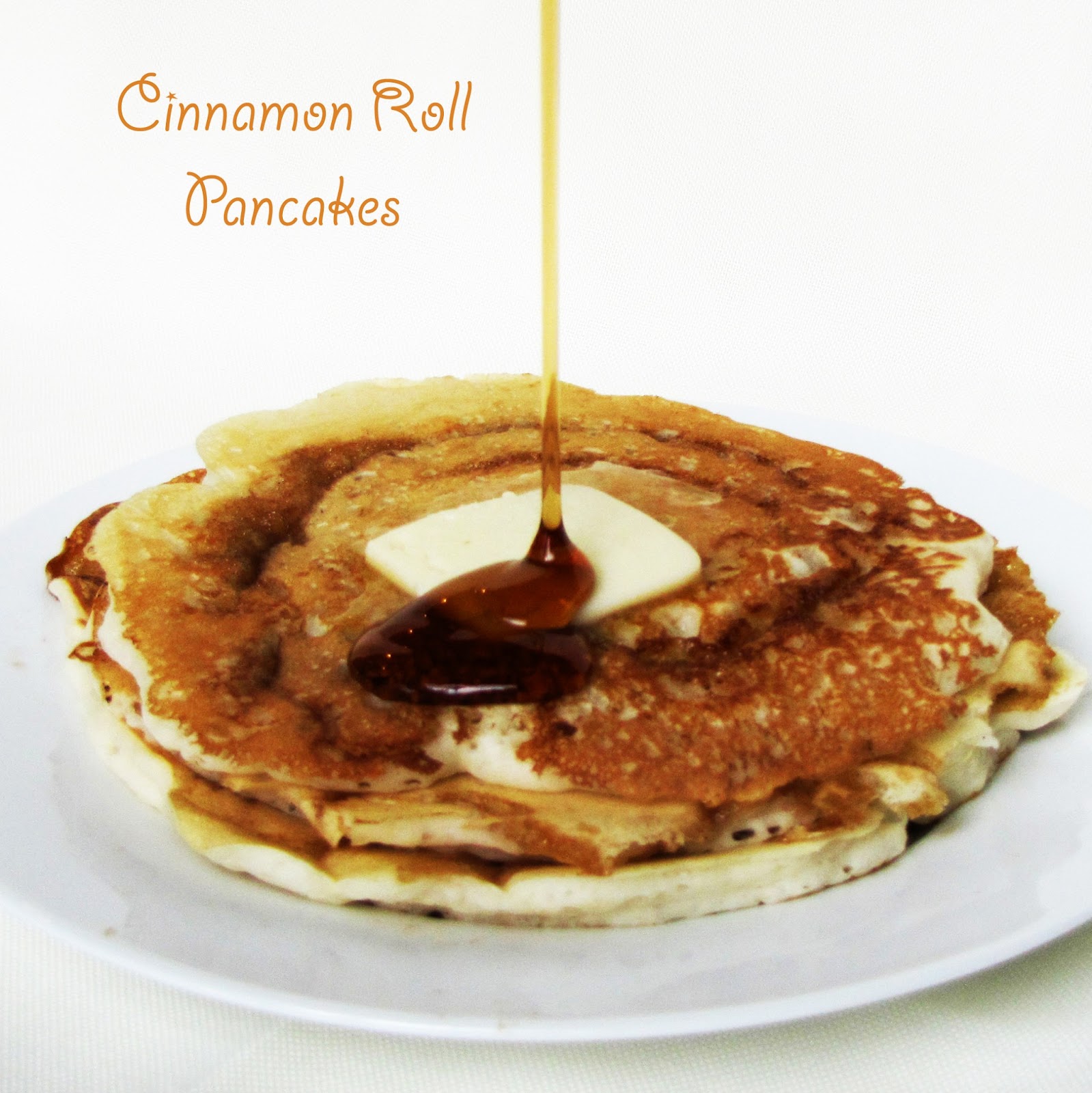 Rumbly in my Tumbly Cinnamon Roll Pancakes