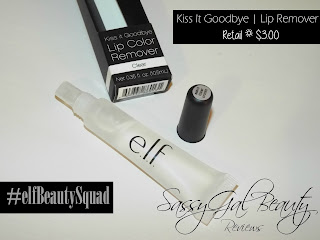 Kiss It Goodbye | Lip Color Remover - Retails $3