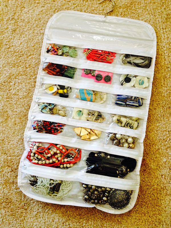 After: I got this nice clear organizer from Bed Bath & Beyond for $6 title=