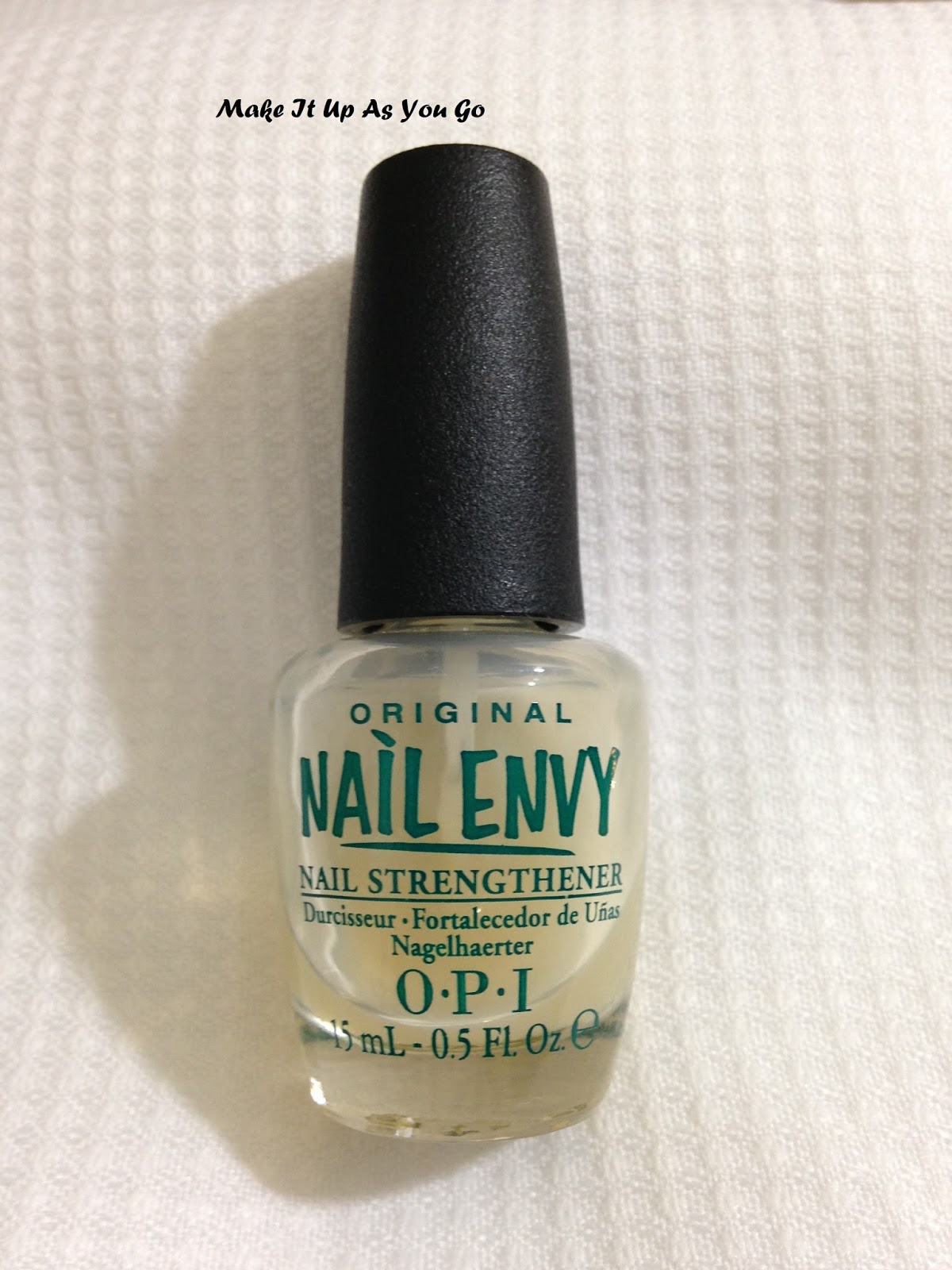 Make It Up As You Go Quickie Review Nail Envy Nail Strengthener by OPI