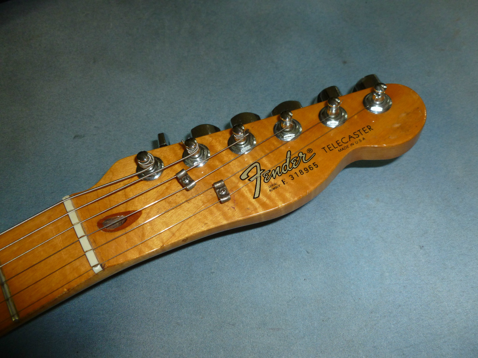 Buck Curran symbols & artifacts 1983 Fender Telecaster 'Top Loader