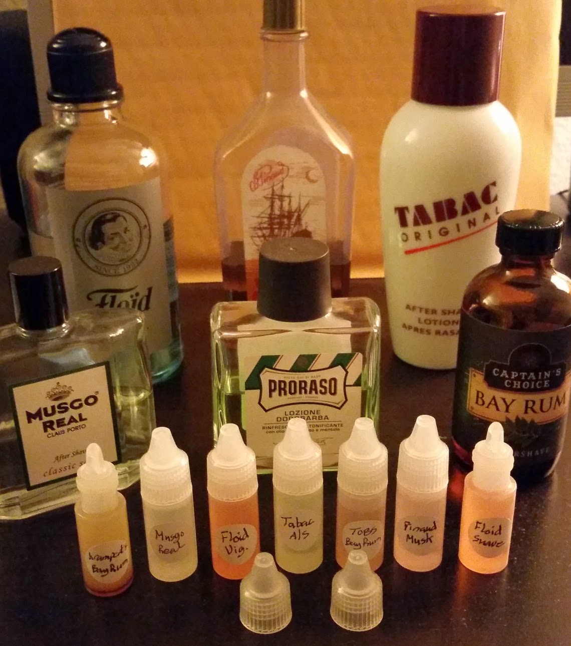 Garry's Sample Shop All The Shaving Samples!