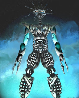 Alien Costume Concept by Chris Sumption - Final Version