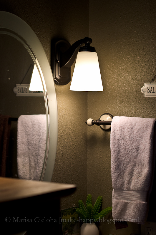 make happy spray painting light fixtures