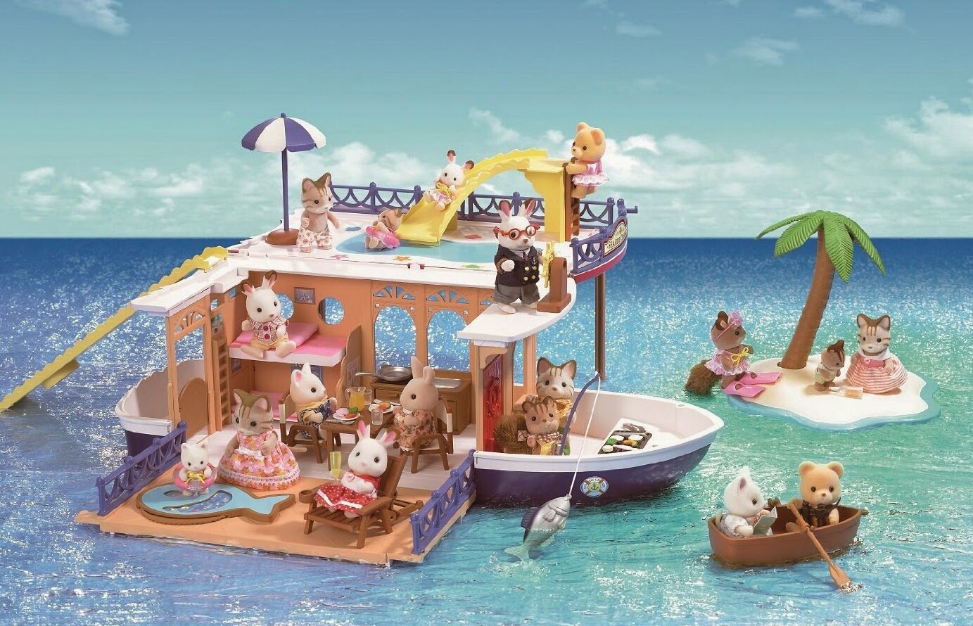 Jane Cherie Sylvanian Families Grandparent Rabbits