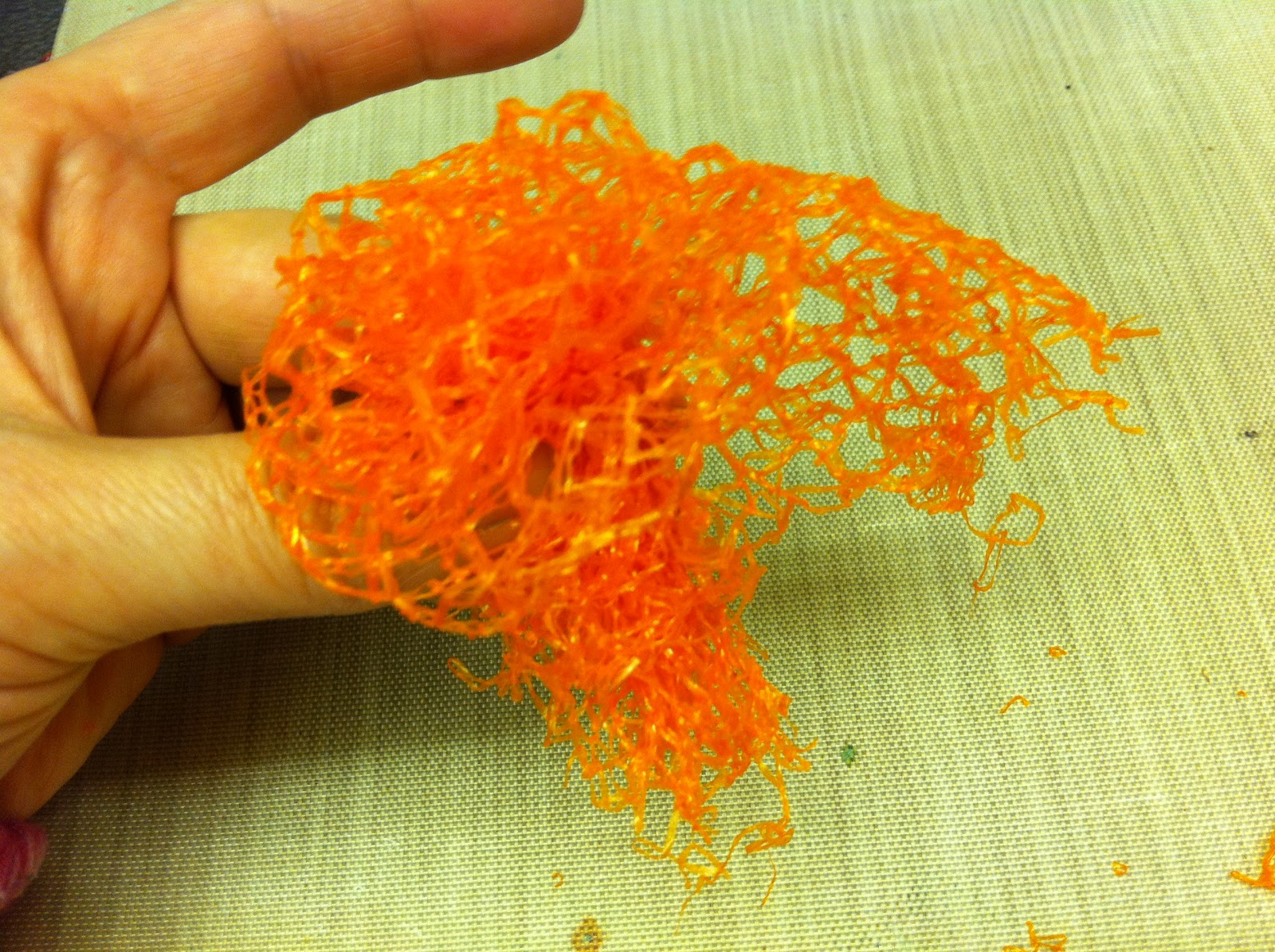 The Craft Project How to Make Vegetable or Fruit Net Flowers