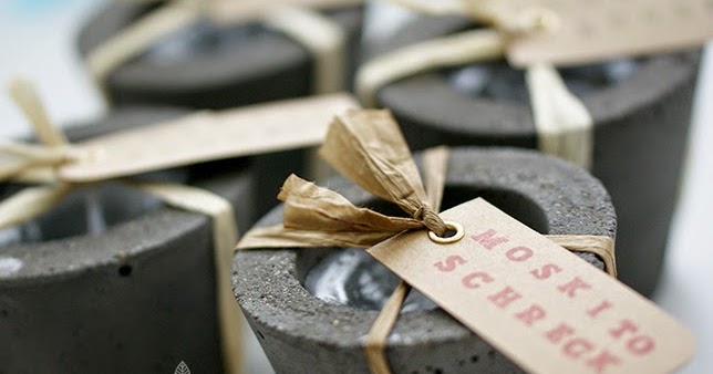 Ynas Design Blog: Citronella-Kerzen | Selbstgemacht für Oh, Beton!
