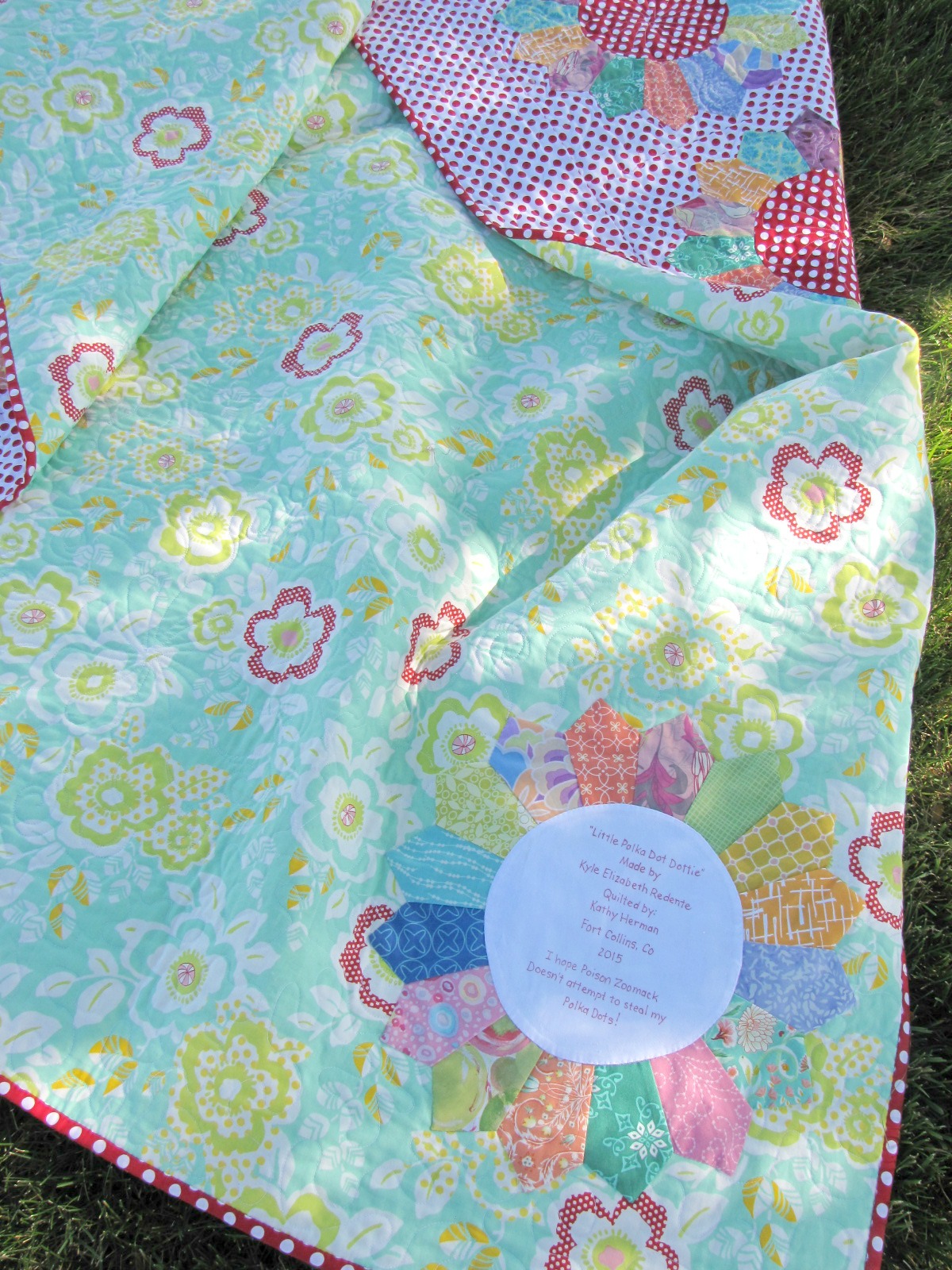 timeless reflections Polka Dot Dottie Would Love This Quilt