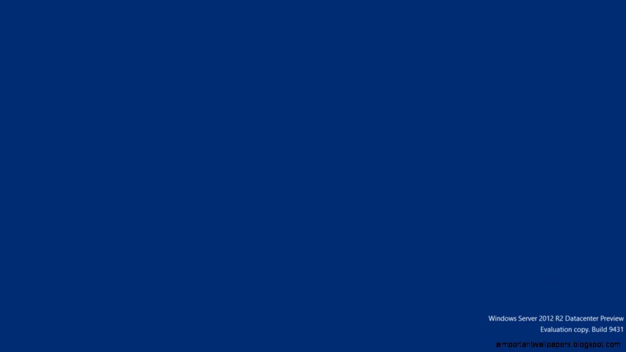 Windows Server 2012 R2 Windows Server 2012 R2