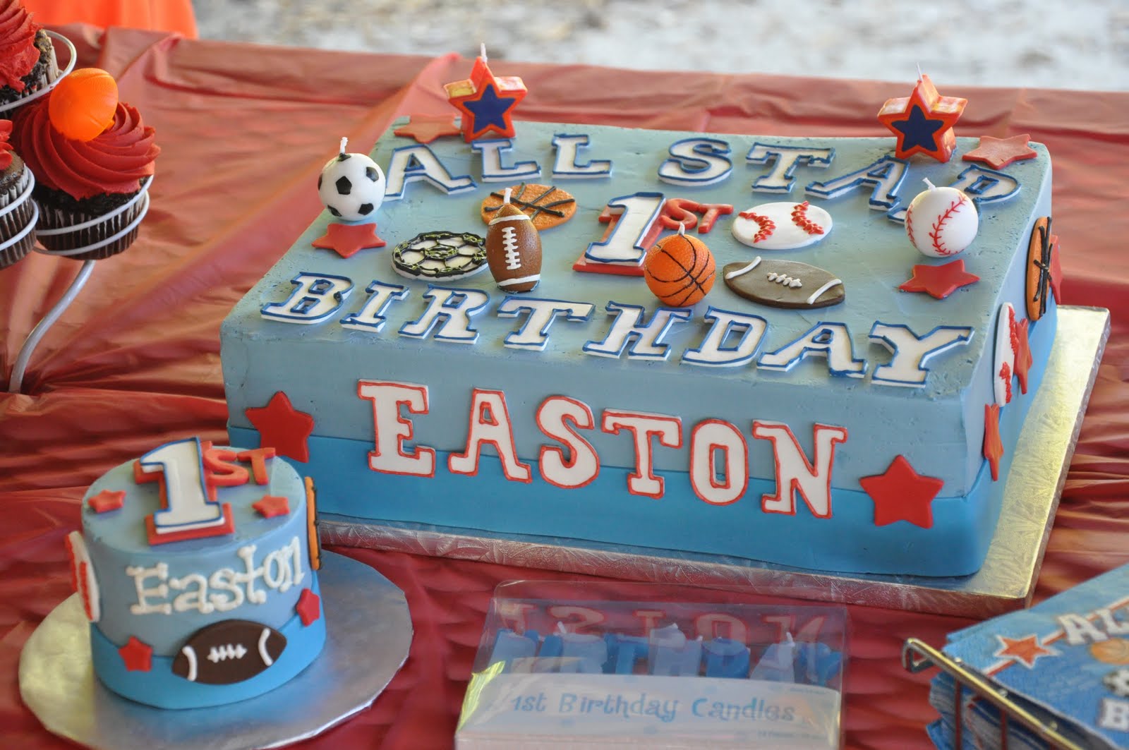 The Fulmer's Story Easton's 1st Birthday Party!