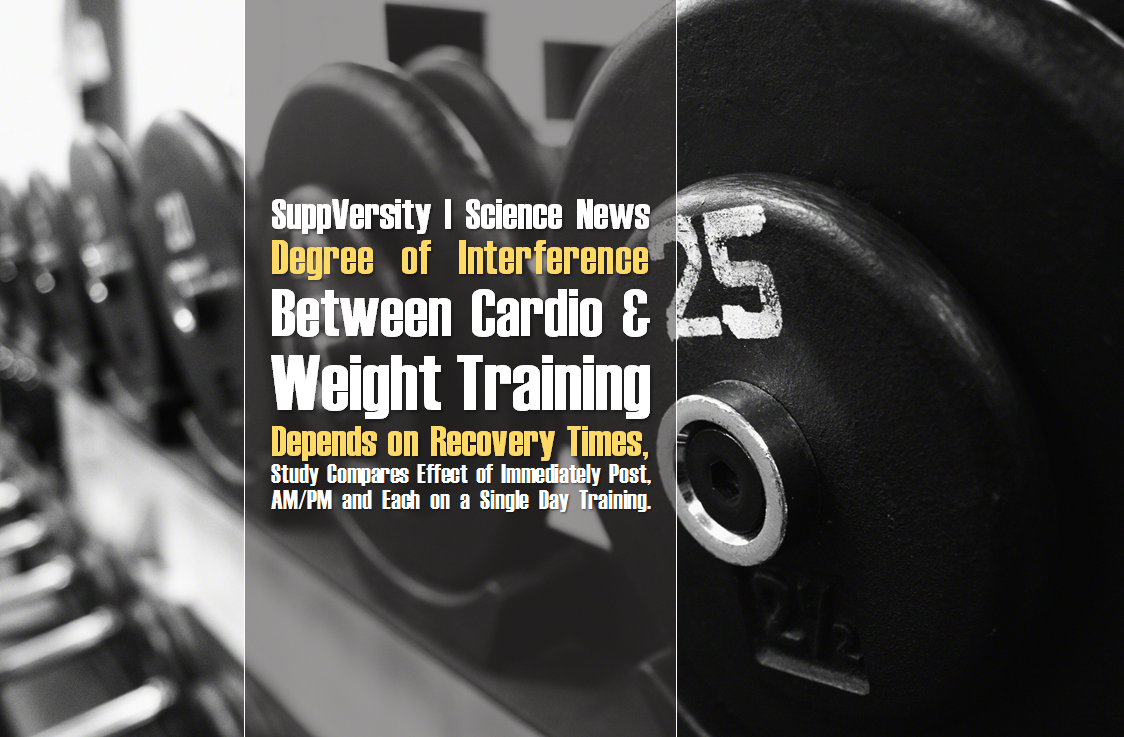How Much Cardio Messes W/ Your Weight Training Results Depends on