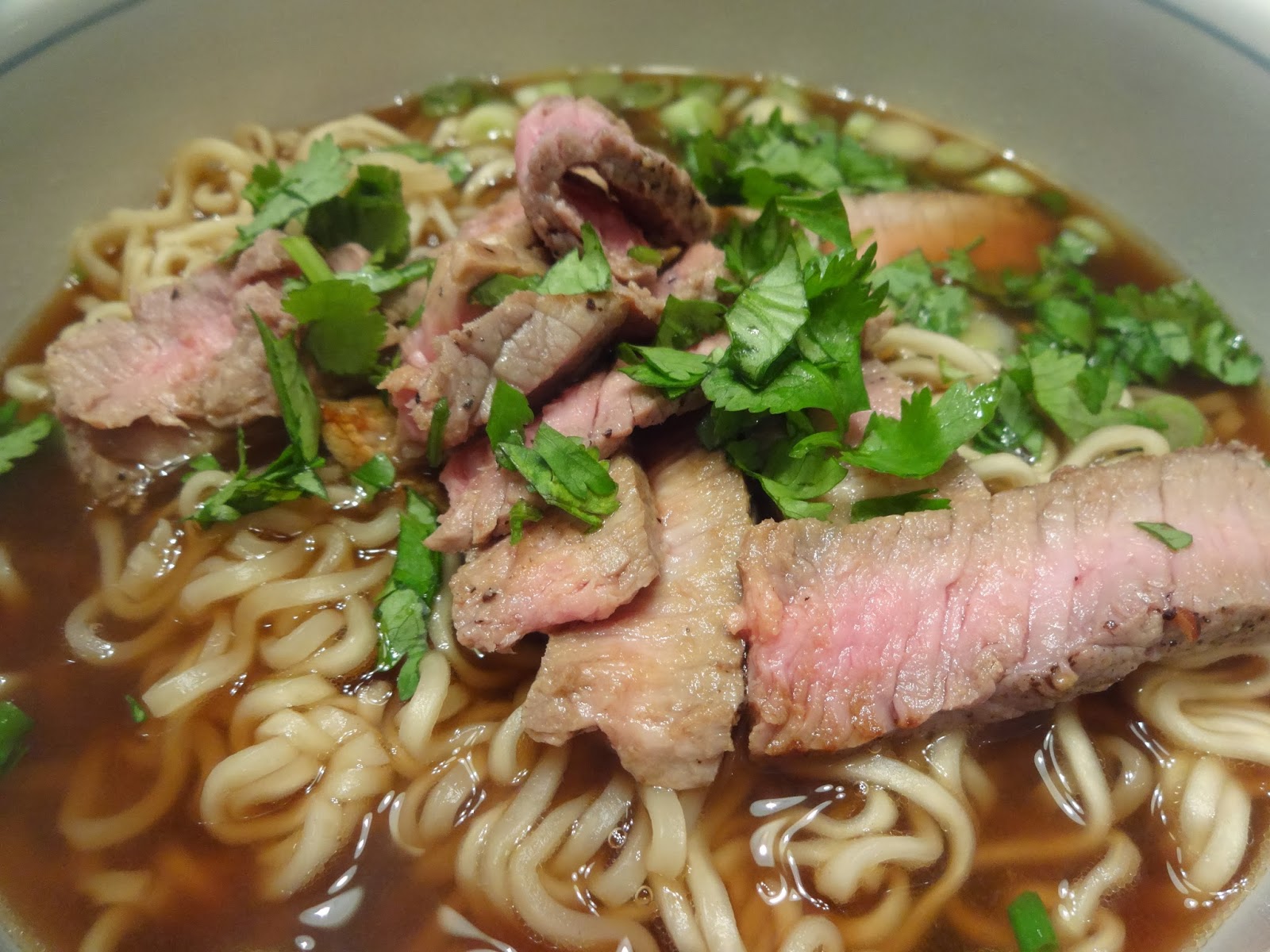 Shenandoah Gateway Farm Ginger Beef and Ramen Noodle Soup
