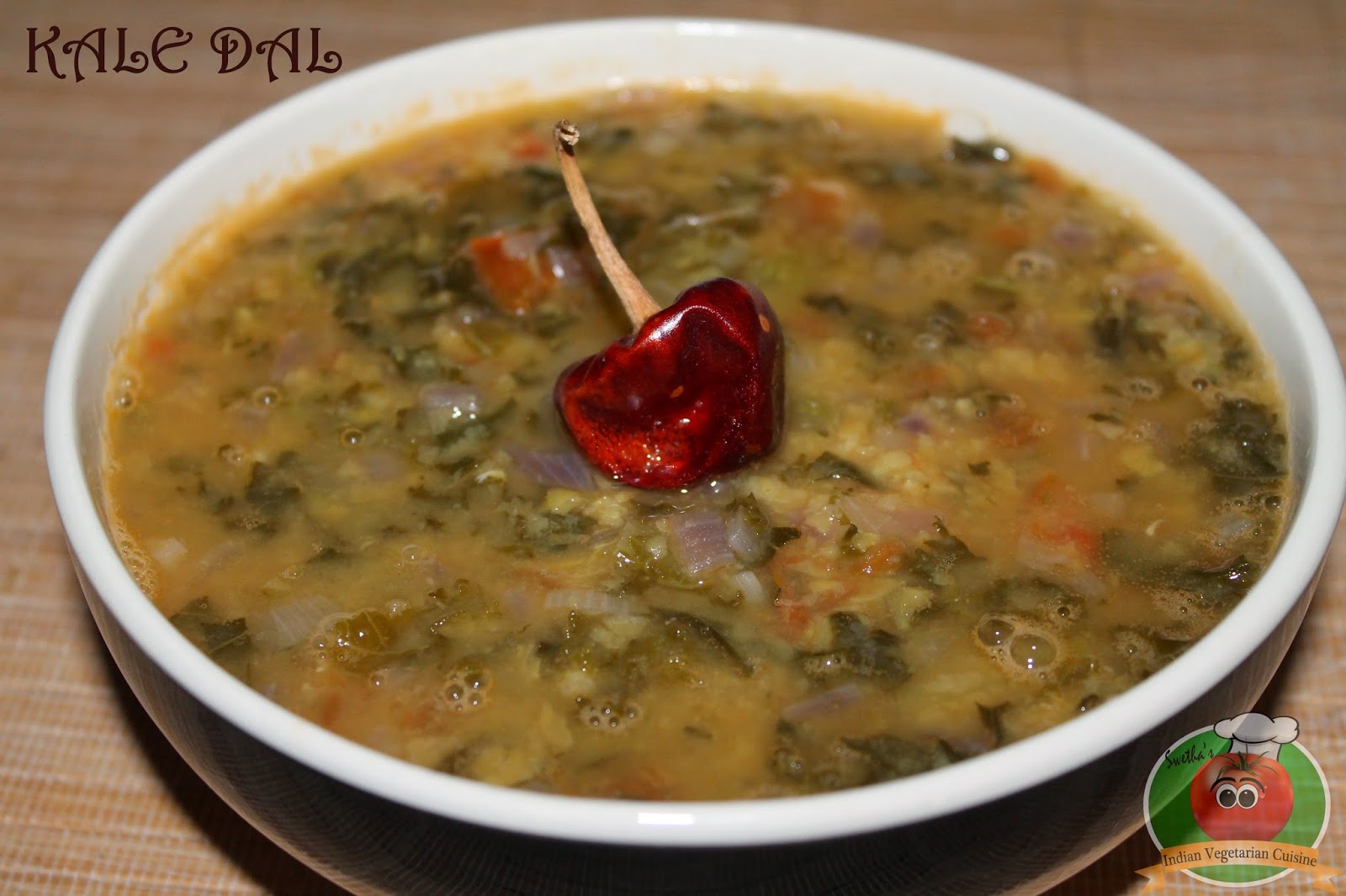 Swetha's Indian Vegetarian Cuisine KALE DAL