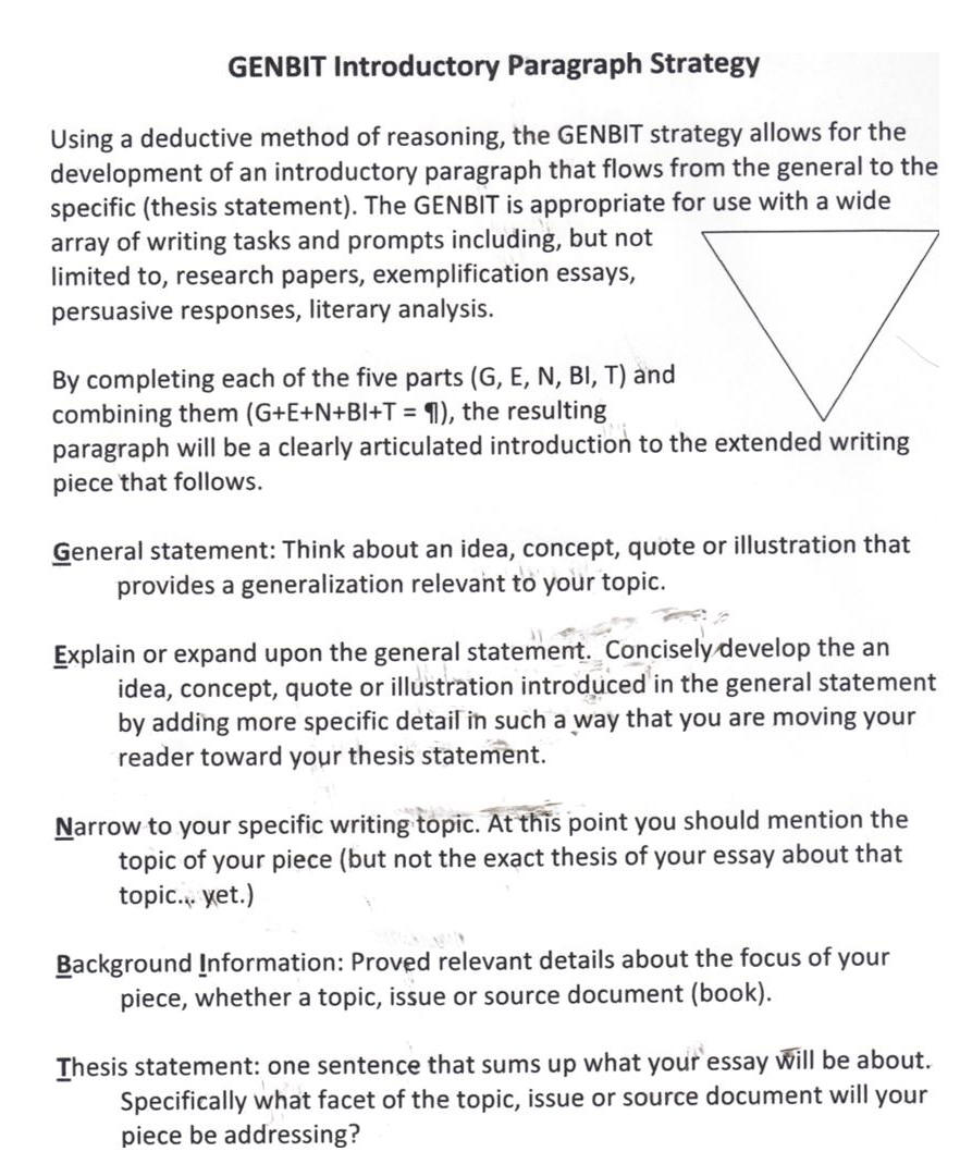What Is An Exemplification Essay
