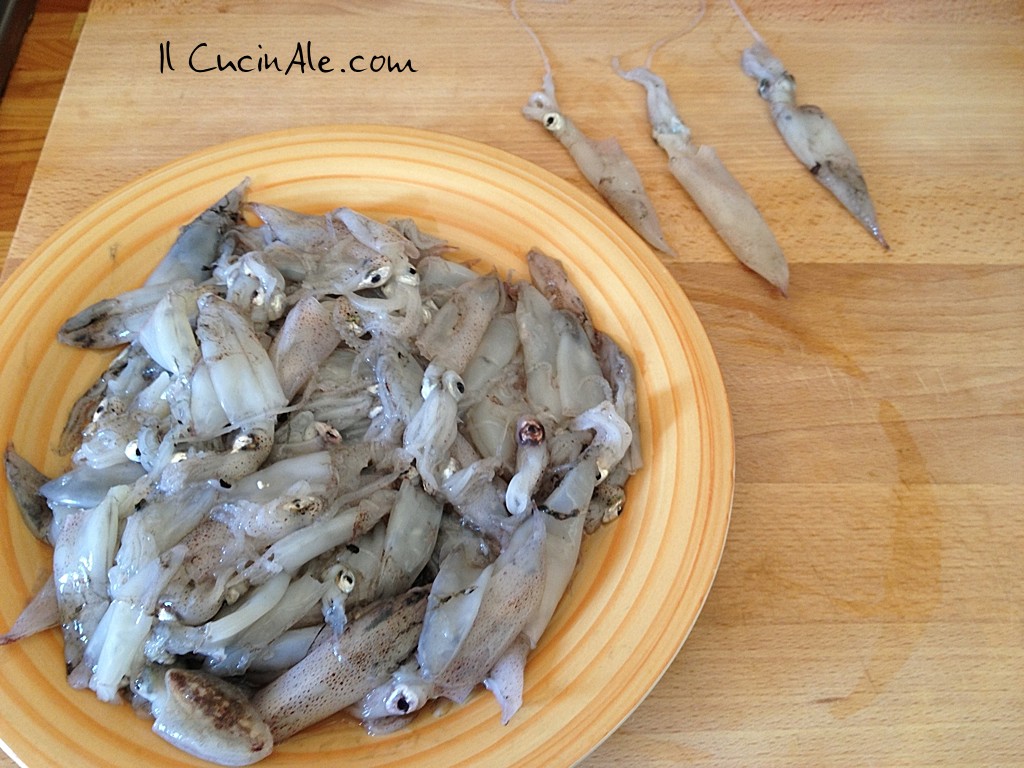 pulire calamaretti spillo pulire calamaretti spillo