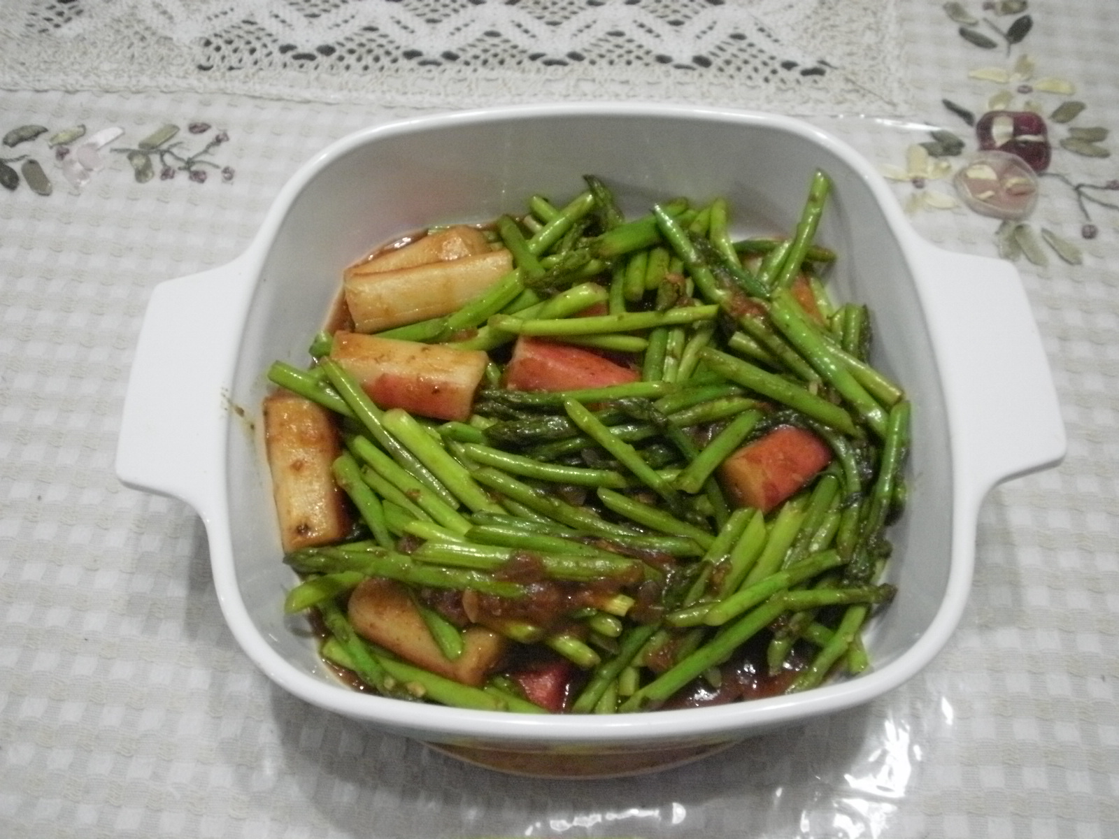 Zara ♥ Baking Sayur Asparagus.