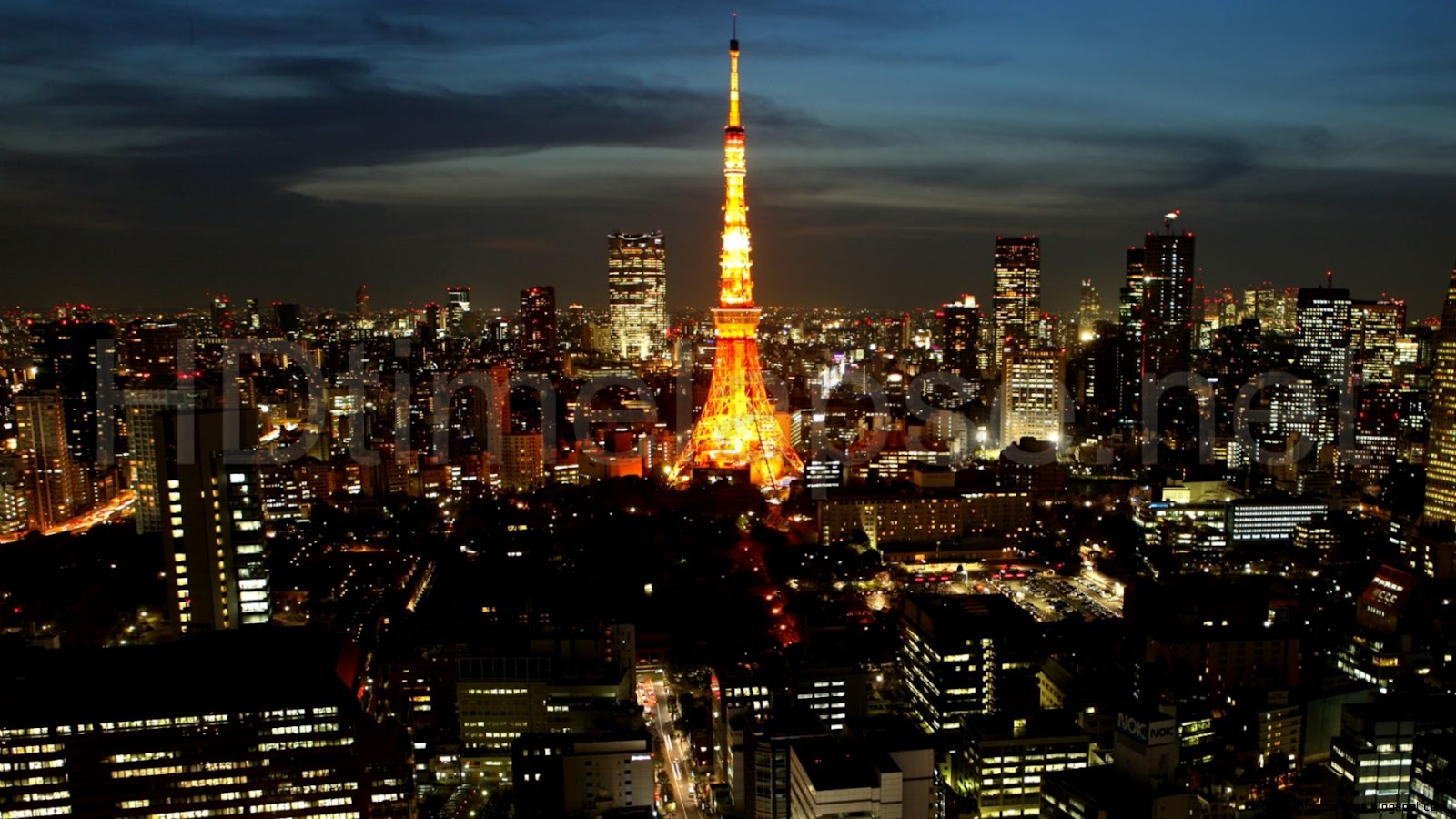 Tokyo Tower Aerial View Tokyo Tower Aerial View