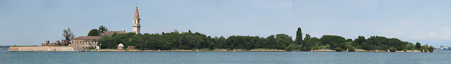 "Panorama of Poveglia (Venice) as seen from Lido" by Chris 73 / Wikimedia Commons. Licensed under CC BY-SA 3.0 via Wikimedia Commons - https://commons.wikimedia.org/wiki/File:Panorama_of_Poveglia_(Venice)_as_seen_from_Lido.jpg#/media/File:Panorama_of_Poveglia_(Venice)_as_seen_from_Lido.jpg