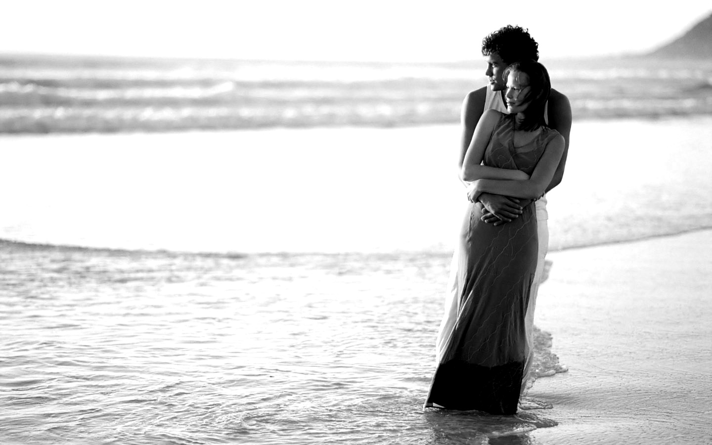 Beautiful couples wallpapers Black and White Photography