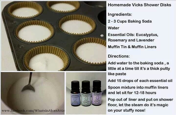 Homemade Vicks Vapor Shower Disks Diy Craft Projects Homemade Vicks Vapor Shower Disks