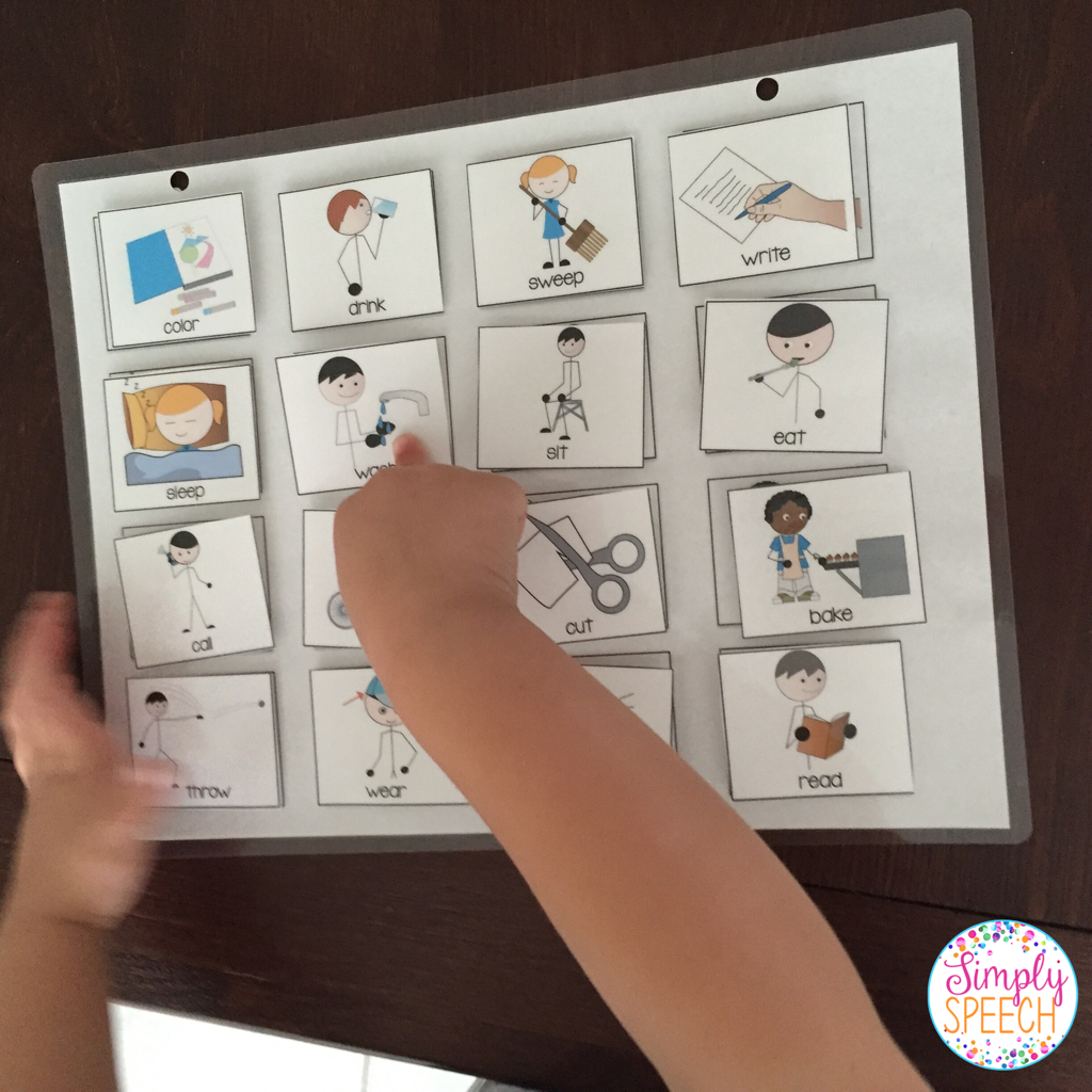 Object Function Interactive Placemats! Simply Speech