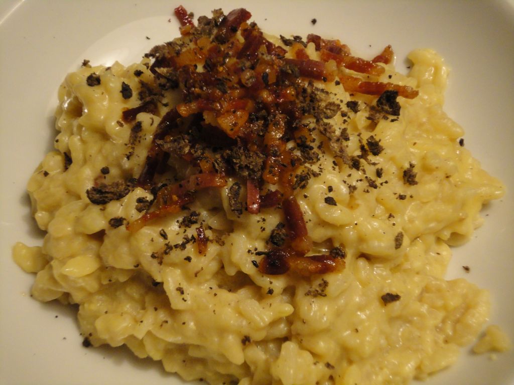 Risotto Carbonara Recipe — Dishmaps