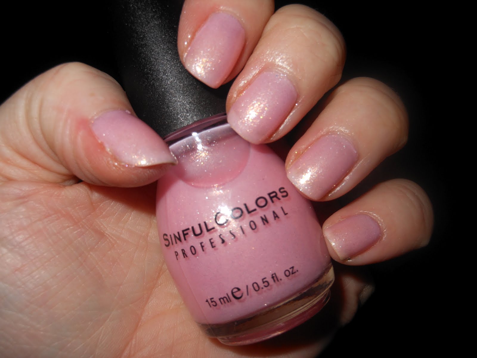 Sinful Color Glass Pink and I'm Feeling Nail-Venturous Dash of Princess