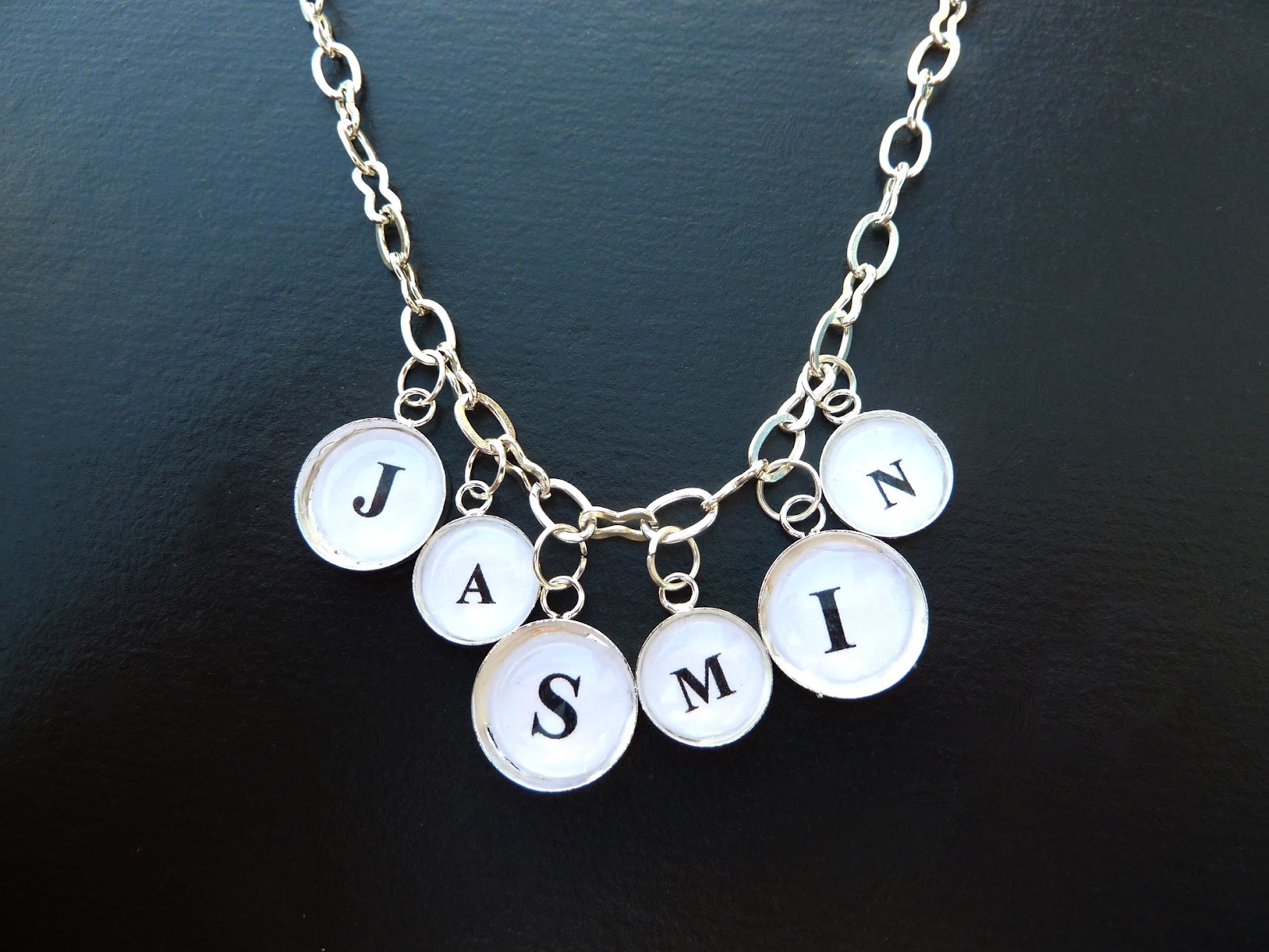 Jasmin Studio Crafts Here's a New Idea Word Necklaces
