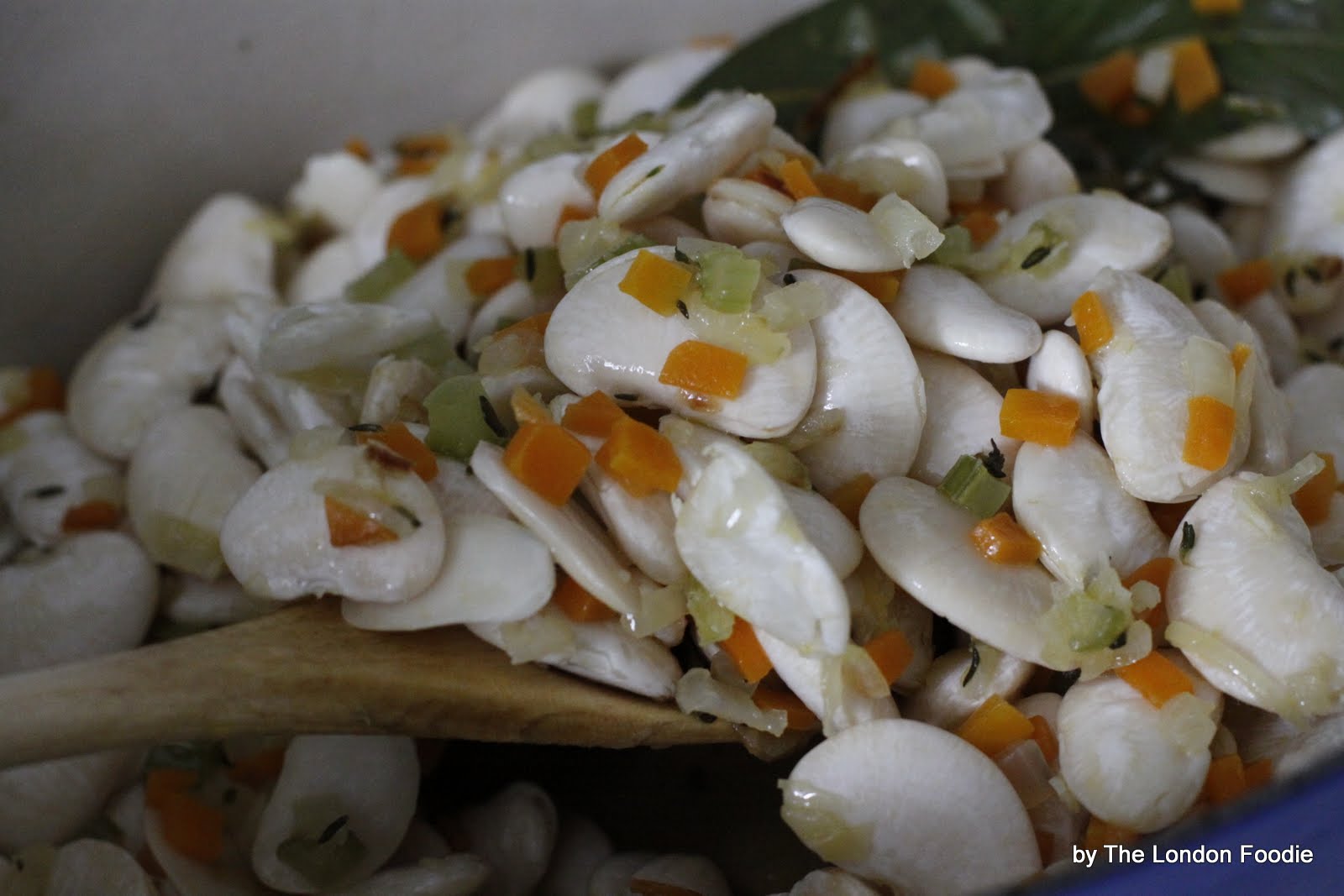 The London Foodie My Recipe for The Nduja Challenge "PanFried Halibut on Butter Beans and