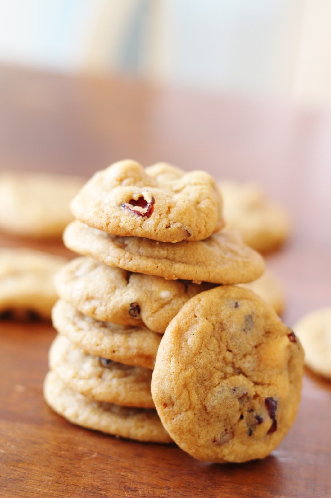 White Chocolate Chip Craisin Cookies The Happy Flammily