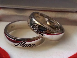 Cincin Nama, Perhiasan Cincin Couple Persatukan Cinta