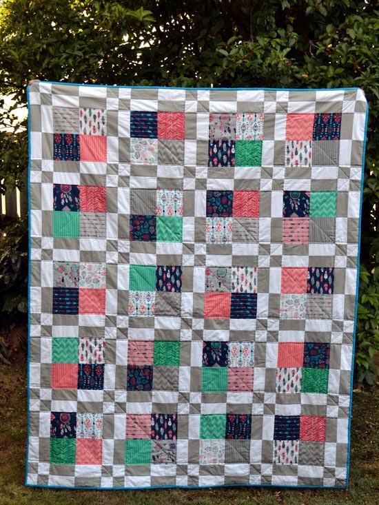gemini stitches "High Tea" quilt pattern testing