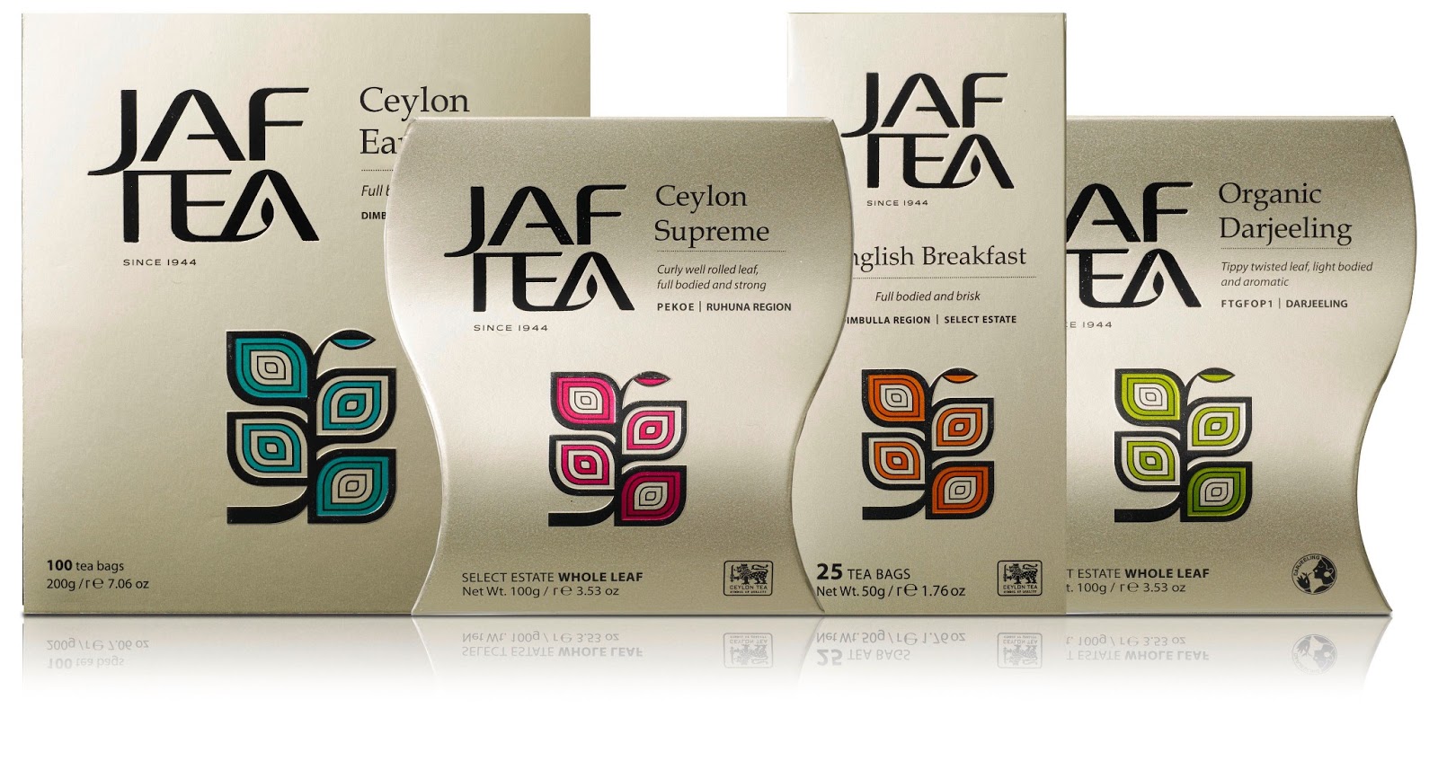 Jaf Tea Packaging Of The World